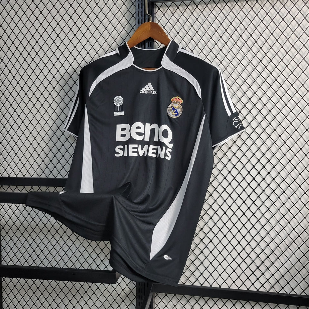 Camiseta RETRO - BECKHAM – REAL MADRID Visitante – 2006/07 MANGA CORTA + Envío Gratis