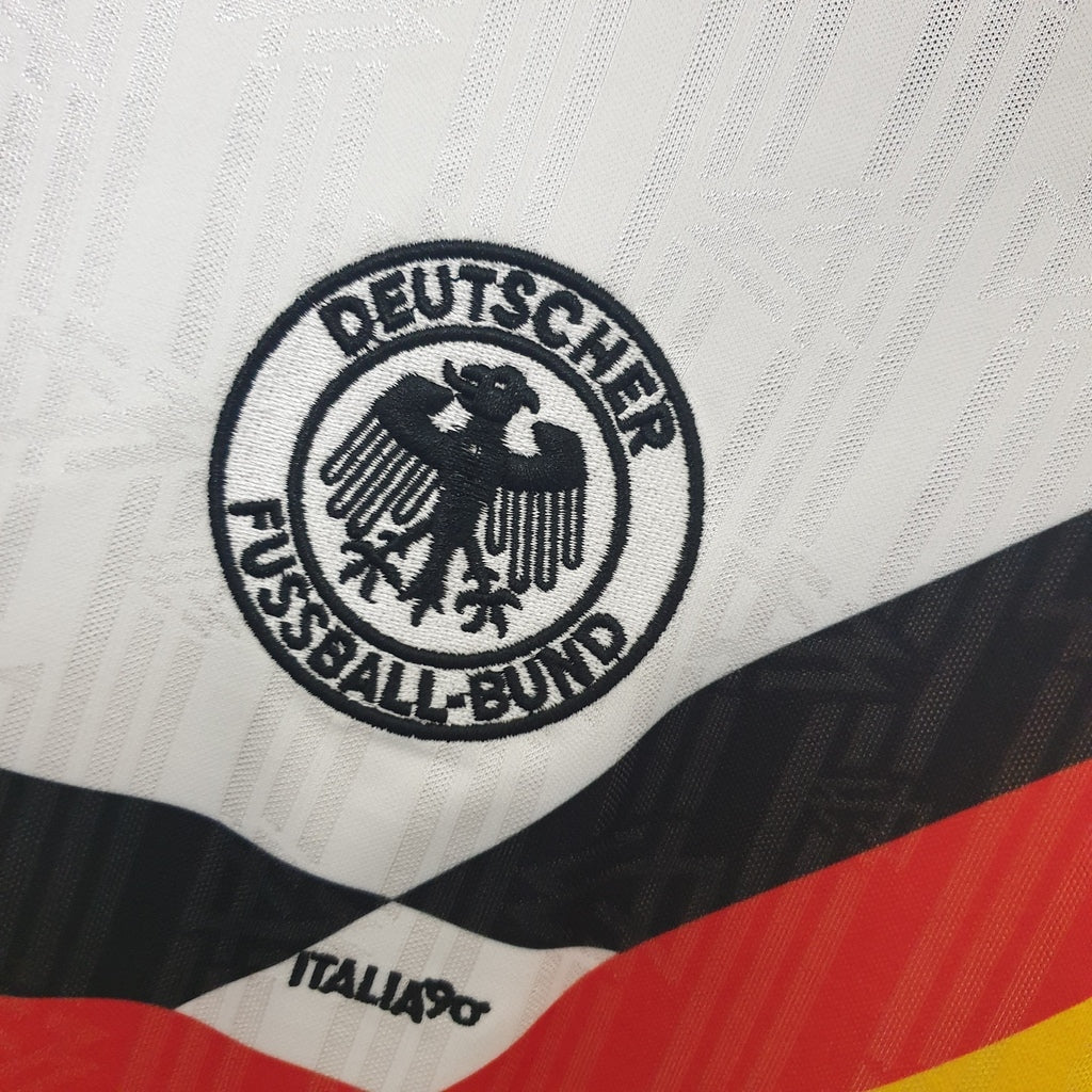 Camiseta RETRO - MATTHAÜS – ALEMANIA Local – 1990 MANGA CORTA + Envío Gratis