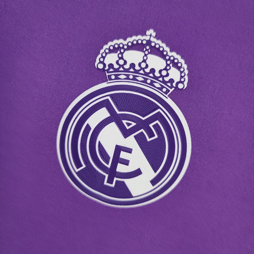Camiseta RETRO - RONALDO – REAL MADRID Visitante – 2016/17 MANGA LARGA + Envío Gratis