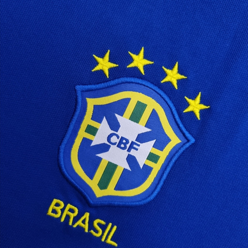 Camiseta RETRO - RONALDO – BRASIL Visitante – 1998 MANGA CORTA + Envío Gratis