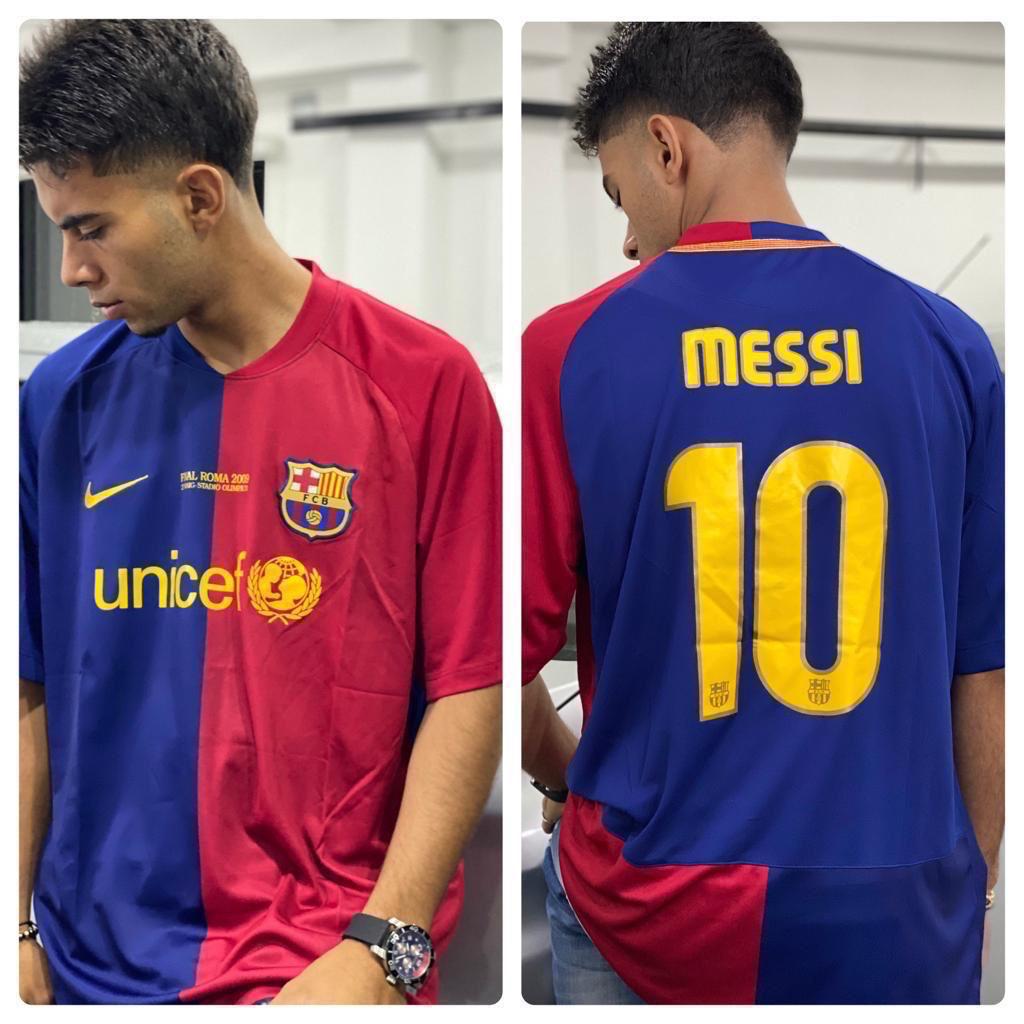 Camiseta RETRO - MESSI - BARCELONA 2008/09 Local - MANGA CORTA + Envío Gratis