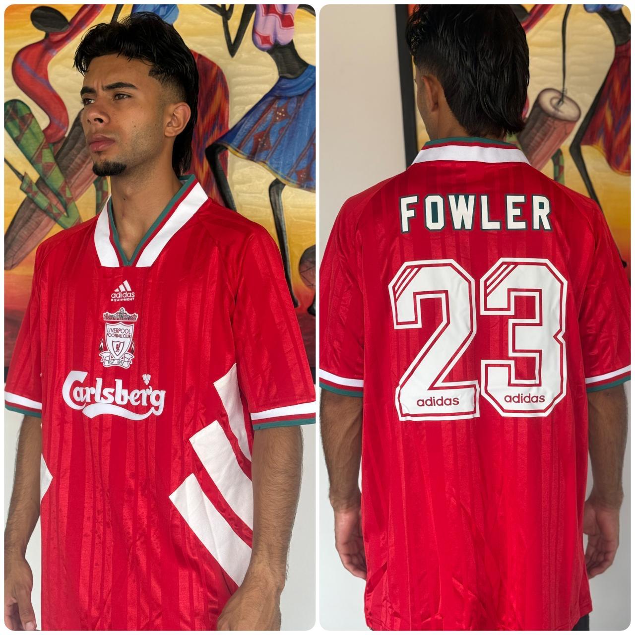 Camiseta RETRO - FOWLER – LIVERPOOL Local – 1993/95 MANGA CORTA + Envío Gratis