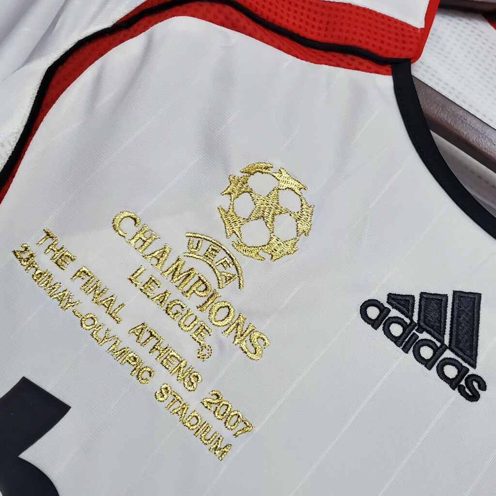 Camiseta RETRO - KAKÁ - AC MILAN 2006/07 Visitante - MANGA CORTA + Envío Gratis