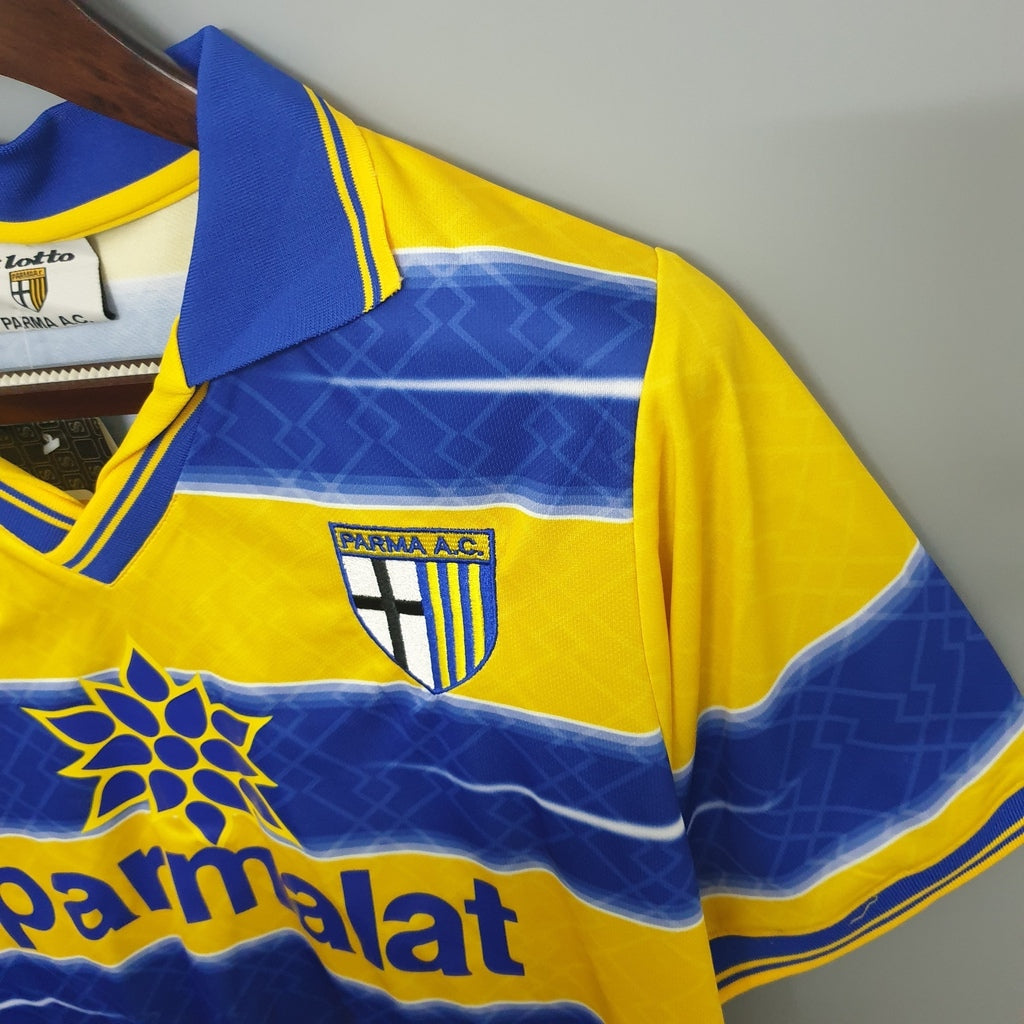 Camiseta RETRO - ASPRILLA – PARMA Local – 1998/99 MANGA CORTA + Envío Gratis