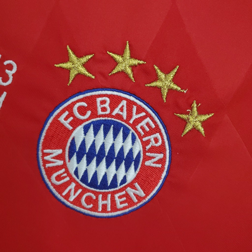Camiseta RETRO - RIBÉRY - BAYERN MUNICH 2013/14 Local - MANGA CORTA + Envío Gratis