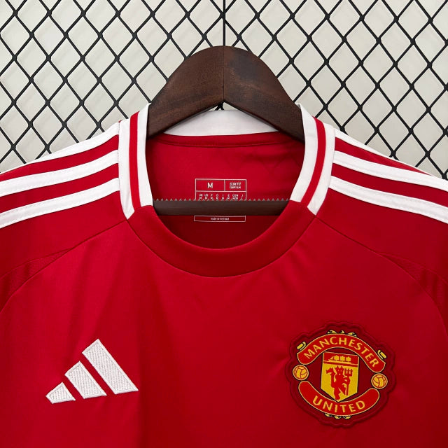 Camiseta + Pantaloneta MAN UNITED Local 24/25 + Envío Gratis