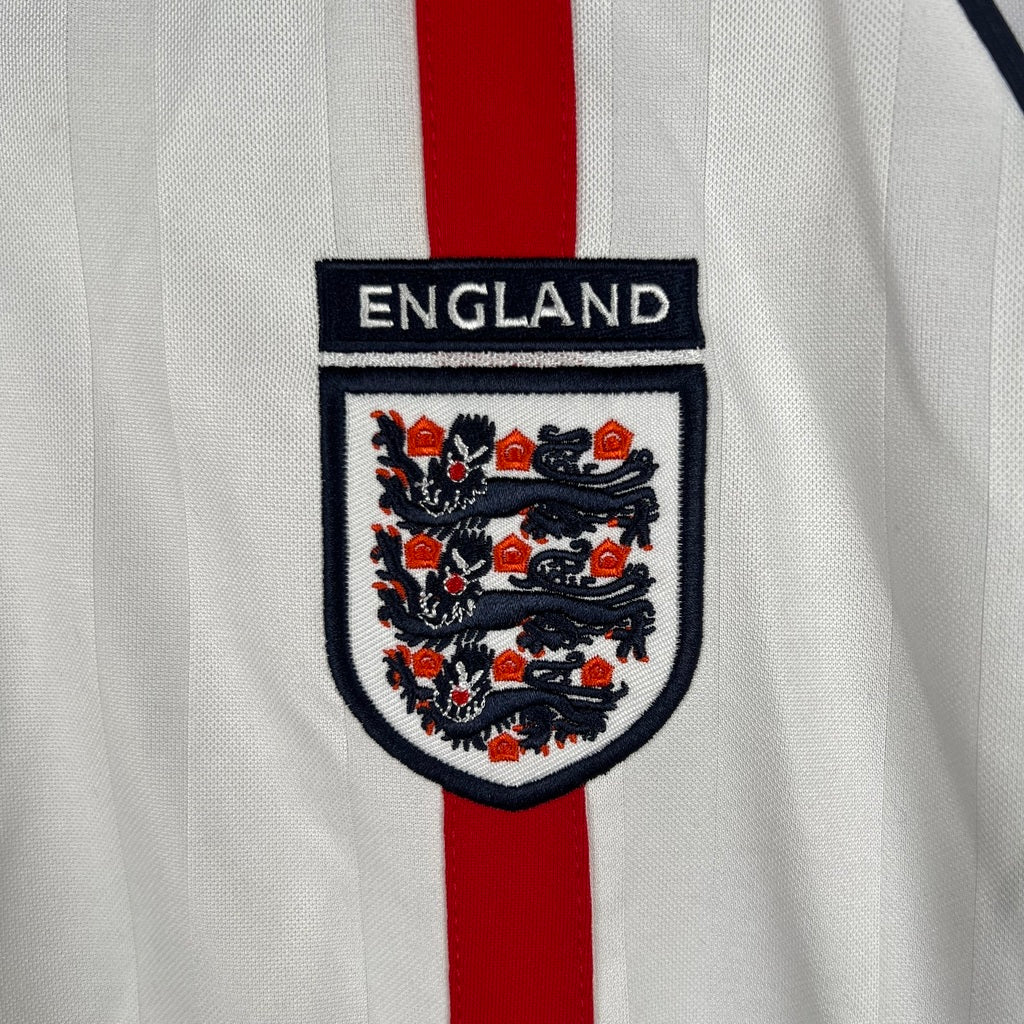 Camiseta RETRO -  BECKHAM – INGLATERRA Local – 2002 MANGA LARGA  + Envío Gratis