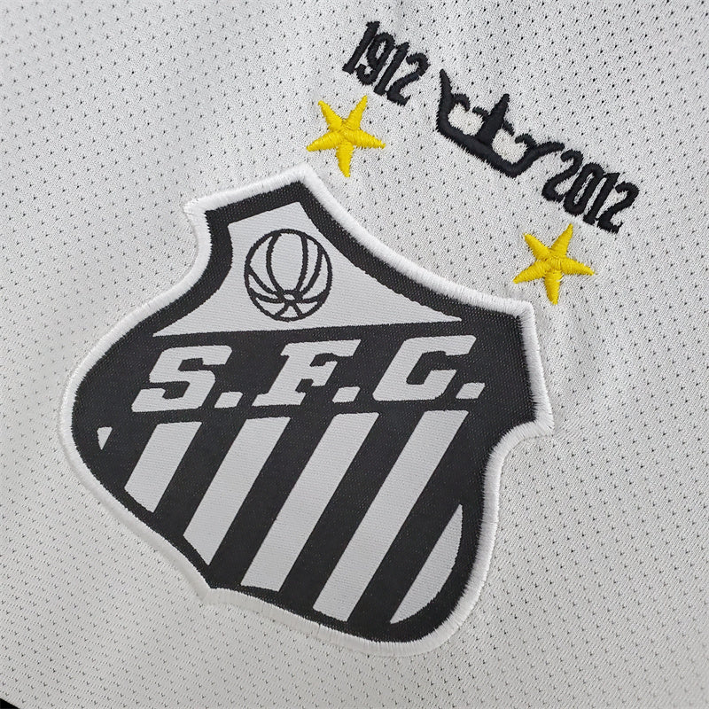 Camiseta RETRO - NEYMAR JR -  SANTOS 2011/12 Local - MANGA CORTA + Envío Gratis