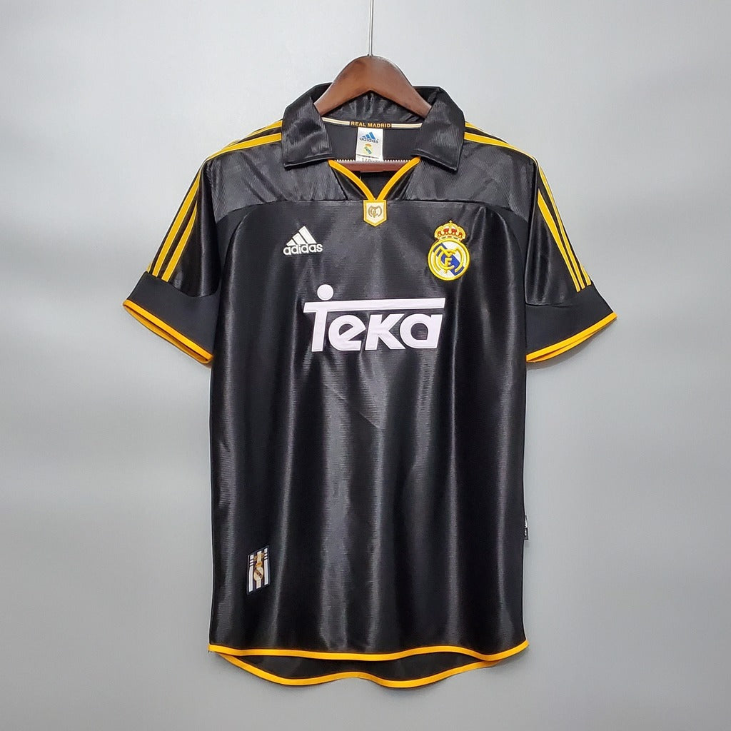 Camiseta RETRO -  R. CARLOS – REAL MADRID Visitante – 1999/00 MANGA CORTA  + Envío Gratis