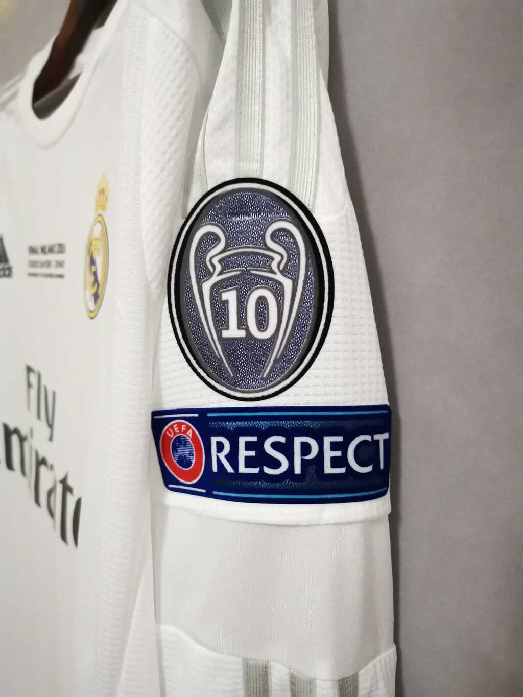 Camiseta RETRO -  RONALDO – REAL MADRID Local – 2015/16 MANGA LARGA + Envío Gratis