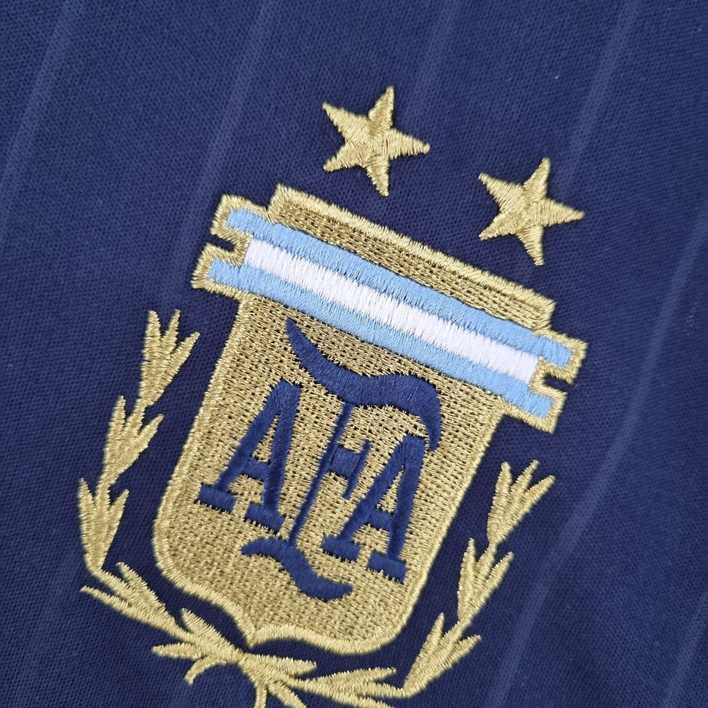 Camiseta RETRO - RIQUELME - ARGENTINA 2006 Visitante - MANGA CORTA + Envío Gratis
